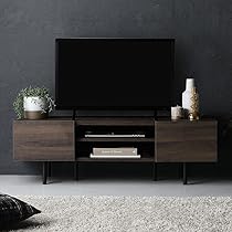 Amazon｜RASIK テレビ台 50型 対応 120cm幅 ブラウン ローボード